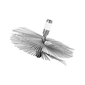   STR kéménykefe fej rozsdamentes acél, statikus 180mm (253438)