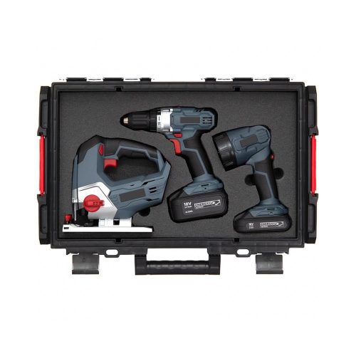 QBRICK System One Box Organizer szerszám rendező XL, habszivacs betéttel  (239871)