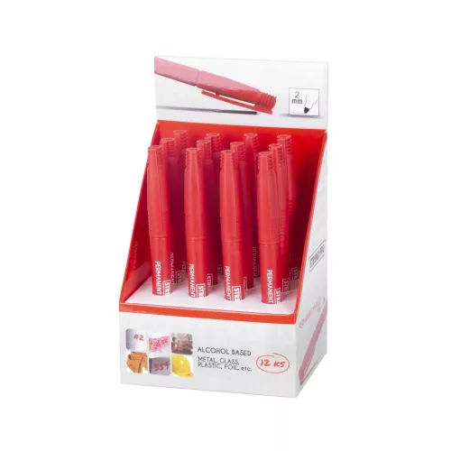 STR alkoholos filc piros 2mm 12db/csomag  (2220103)