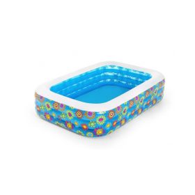   Bestway 54120 Happy Flora felfújható gyerekmedence 229x152x56 cm (8050257)