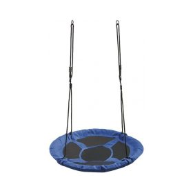   STR gyerek hinta kerek kék/fekete 100 cm max. 150 kg (802542)