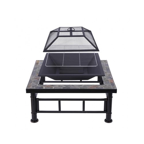 STR grill sütő négyzet alakú 81x81x50 cm (2172136)