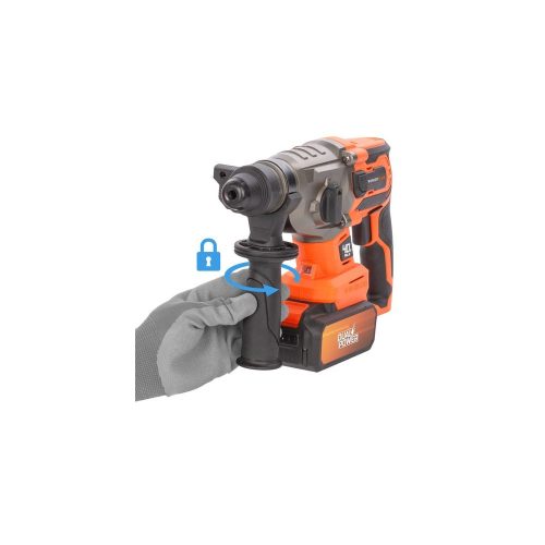 PowerPlus Dual Power akkus fúrókalapács SDS alapgép szénkefementes 40V POWDP15680