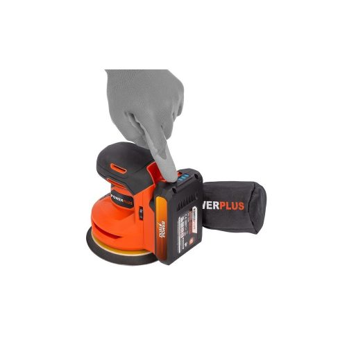 PowerPlus Dual Power akkus excentercsiszoló alapgép 20V POWDP50400