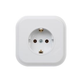   GAO 10449 ECO földelt dugalj kerettel, süllyesztett beltéri kivitel IP 20