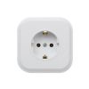 GAO 10449 ECO földelt dugalj kerettel, süllyesztett beltéri kivitel IP 20