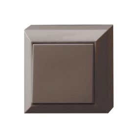   GAO 0511476777 váltókapcsoló, barna, beltéri kivitel IP 20