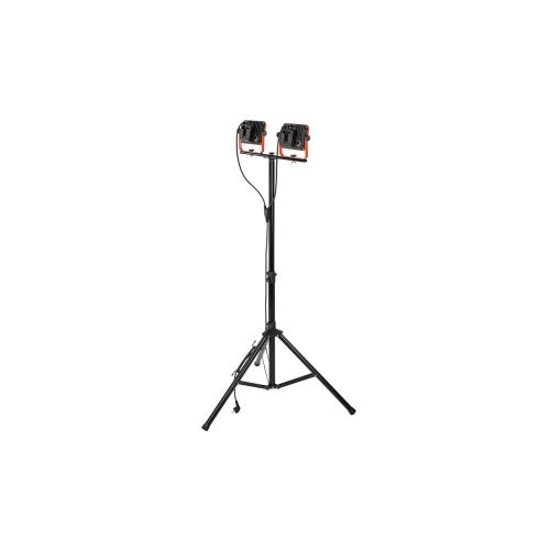 PowerPlus Dual power akkus LED fényszóró alapgép állványos 220-240V 2x20V 2x50W  POWDP8035
