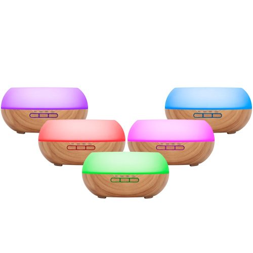Home AD 300 aroma diffúzor fa hatású, hangulatfénnyel