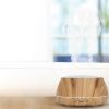 Home AD 400 WIFI aroma diffúzor fa kivitel, hangulatfénnyel