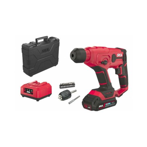 SKIL RED RH1E3810GB akkus fúrókalapács 1x2,0Ah 20 V+ koffer  #