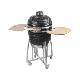   STR Kamado Egg 21 grillsütő fekete 130x73x122 cm  (2212372)