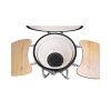 STR Kamado Egg 21 grillsütő fekete 130x73x122 cm  (2212372)