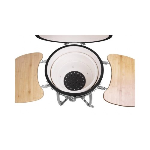 STR Kamado Egg 21 grillsütő fekete 130x73x122 cm  (2212372)