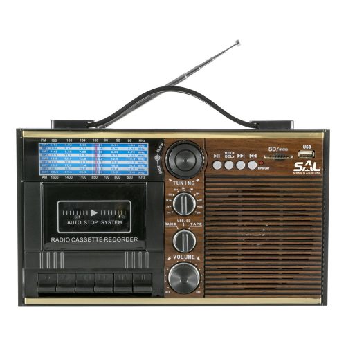 SAL RRT 11B retro kazettás rádió