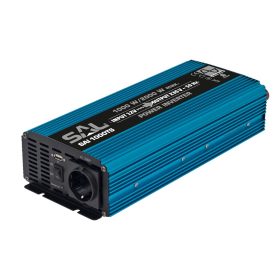   SAL SAI 1000TS feszültségátalakító 2000/1000W, USB aljzat