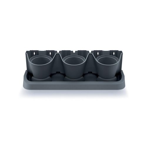 STR Cascade függőleges virágcserép 685x190x546mm, antracit (255571)