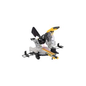   PowerPlus sárga teleszkópos lézeres kétirányú gérvágó 2200W 254mm POWX075740DB