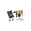 PowerPlus sárga elektromos ütvefúrógép 1500W+koffer POWX1197