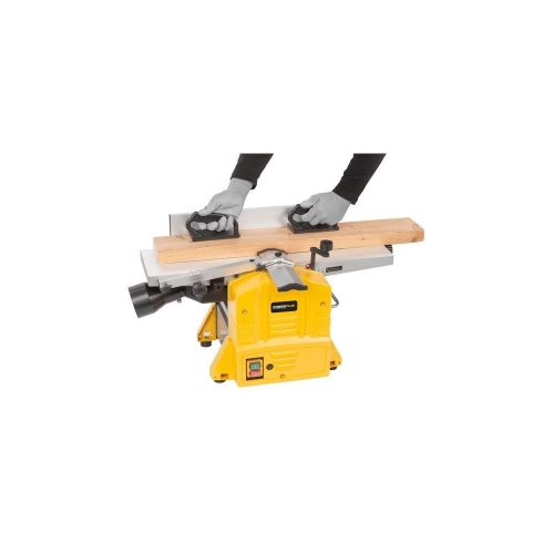PowerPlus sárga elektromos vastagoló gyalugép 1500W 200mm  POWX2040