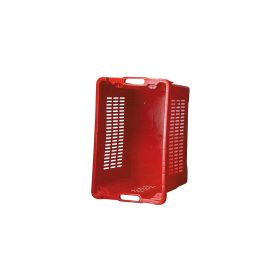   STR ICS M401000 műanyag láda 56x35x31 cm, 40l piros (254419)