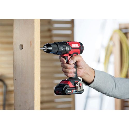SKIL RED CD1E3020HD akkus ütvefúró 2x2,0Ah 20 V+ koffer  ##