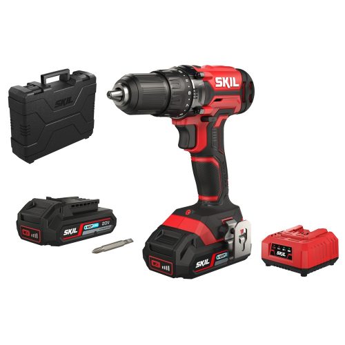 SKIL RED DD1E3008HB akkus fúró-csavarbehajtó 2x2,0Ah  20 V + koffer  #