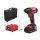SKIL RED SD1E3210GB akkus ütvecsavarozó 1x2,0Ah 20 V + koffer  #