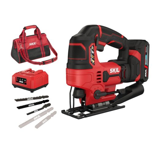 SKIL RED SW1E3420DC akkus szúrófűrész 1x2,0Ah 20 V + hordtáska  #
