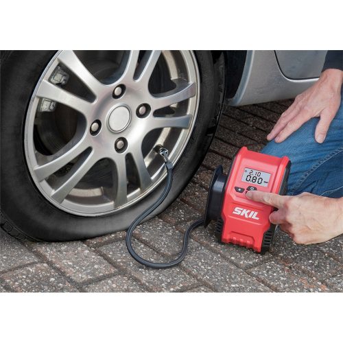 SKIL RED VA1E3159CA akkus kézi kompresszor géptest 20V