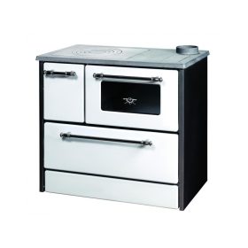   STR 701 OMEGA Kuzine kályha tűzhellyel,sütővel, jobbos kimenet  9,32 kW 130 mm fehér (2211687)