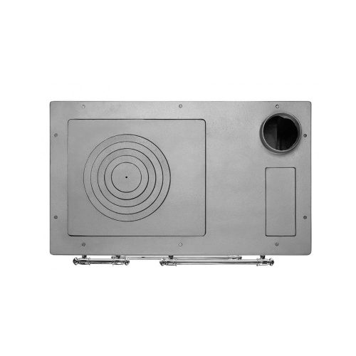 STR 701 OMEGA Kuzine kályha tűzhellyel,sütővel, jobbos kimenet  9,32 kW 130 mm fehér (2211687)