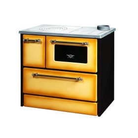   STR 701 OMEGA Kuzine kályha tűzhellyel,sütővel, jobbos kimenet  9,32 kW 130 mm cappuccino (2211688)