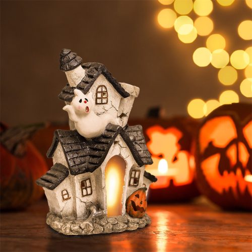 HOME DD60323 LED-es Halloween házikó