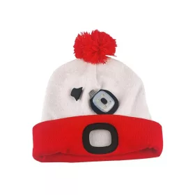 STR LED sapka bojtos Xmas 4xSMD piros-fehér L (3133510)