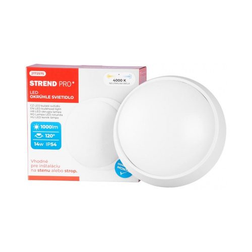 STR fali lámpa kerek, SMD 2835 LED, 1000 lm, 215mm (2172575)