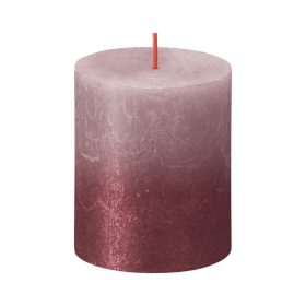   STR Bolsius Rustic Sunset henger gyertya hamurózsa+piros 80/68mm (2172606)