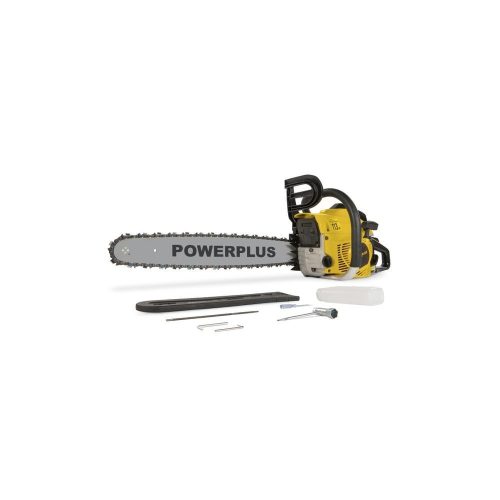 PowerPlus sárga benzines láncfűrész 50.4cc  500mm POWXG10231