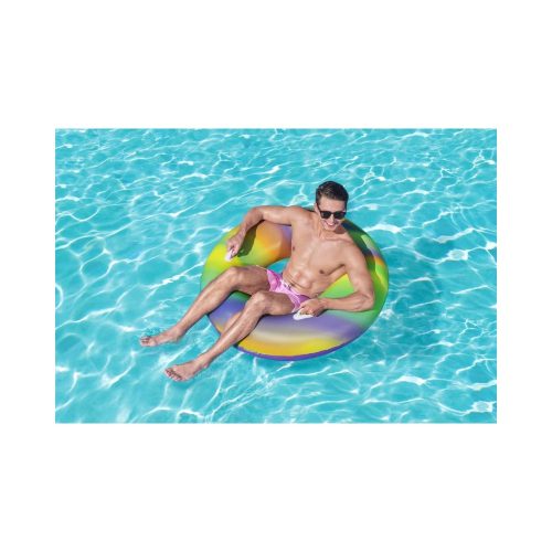 Bestway 36352 Rainbow Swim felfújható úszógumi 119 cm (8050415)